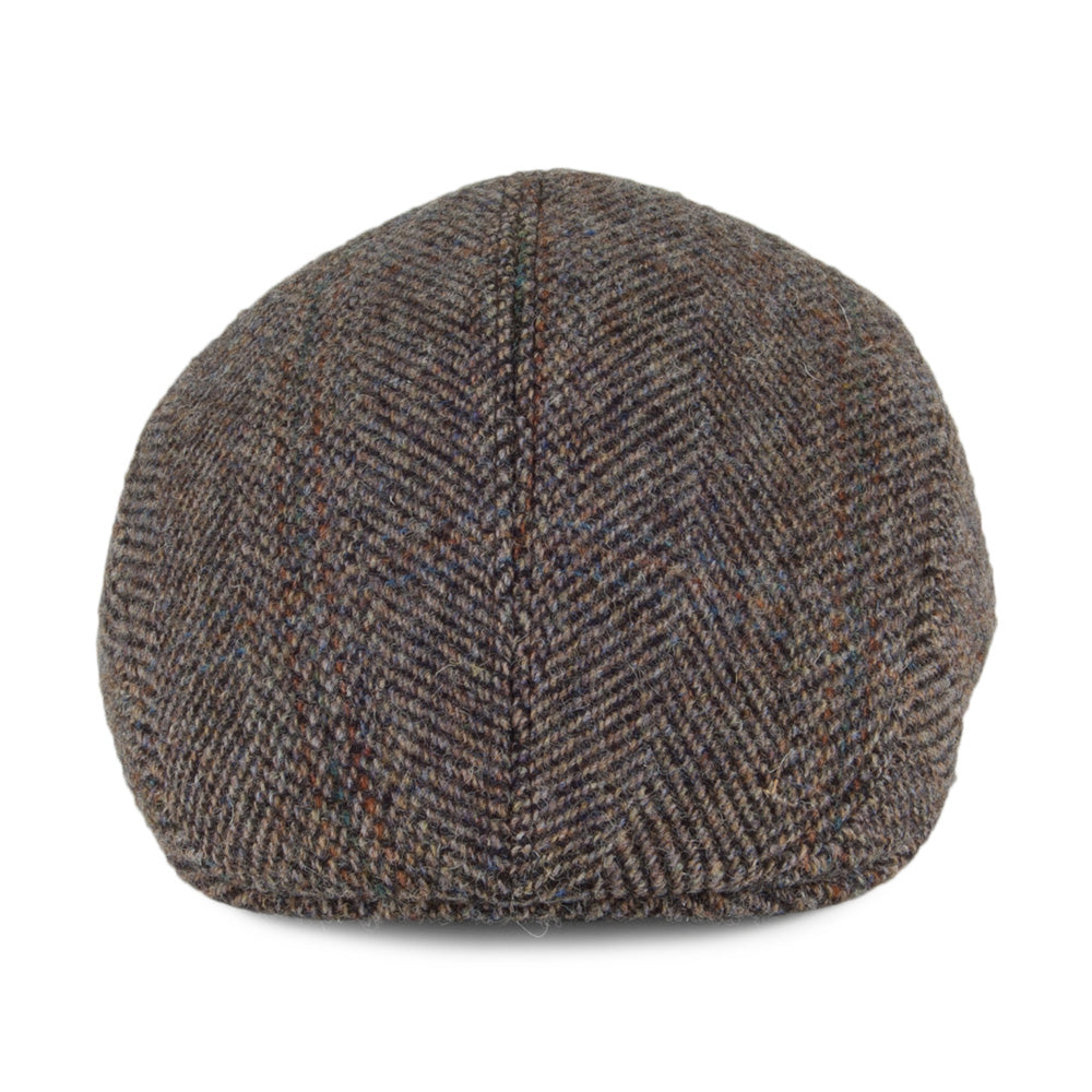 Gorra plana Ascot de HARRIS TWEED de Crambes - Beige