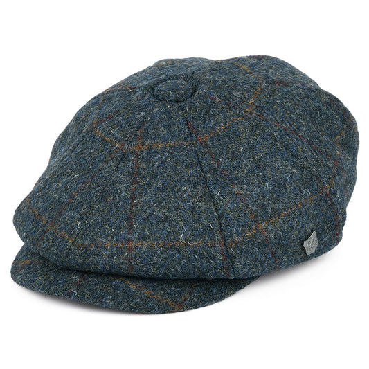 Newsboy Carloway Windowpane lana Failsworth - Tonalidades azuladas