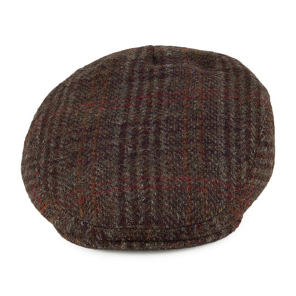 Gorra plana lana Stornoway HARRIS TWEED Glen de Failsworth - Mezcla Verde