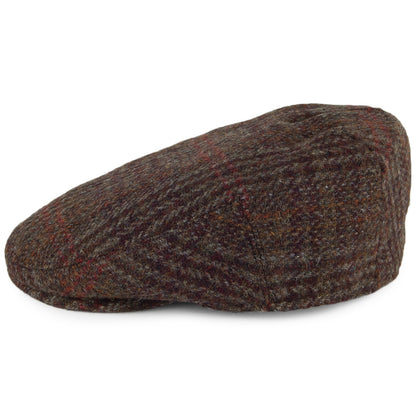 Gorra plana lana Stornoway HARRIS TWEED Glen de Failsworth - Mezcla Verde
