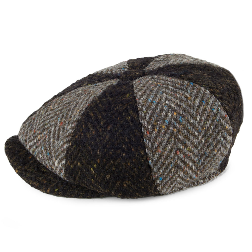 Newsboy Magee de Tweed Donegal de Failsworth - Verde-Gris