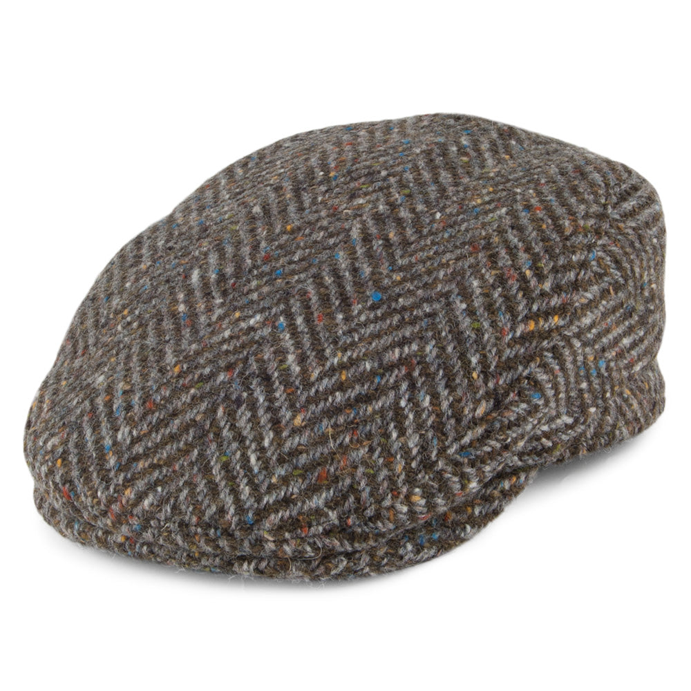 Gorra plana Longford de Tweed Donegal de Failsworth - Turba