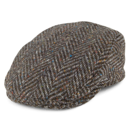 Gorra plana Longford de Tweed Donegal de Failsworth - Turba