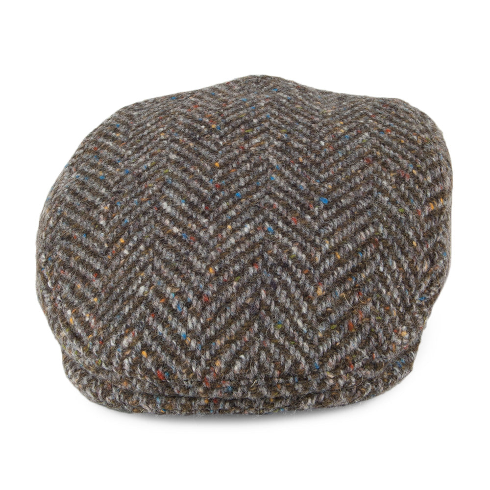 Gorra plana Longford de Tweed Donegal de Failsworth - Turba
