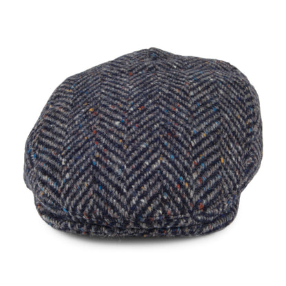 Gorra plana Longford de Tweed Donegal de Failsworth - Mezcla de grises