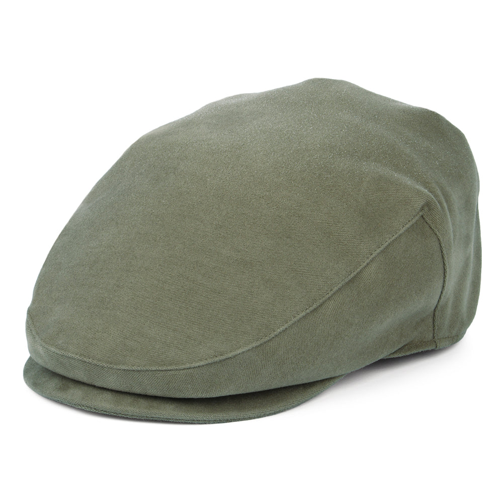 Gorra plana Impermeable de tela suave de algodón de Failsworth - Salvia Claro