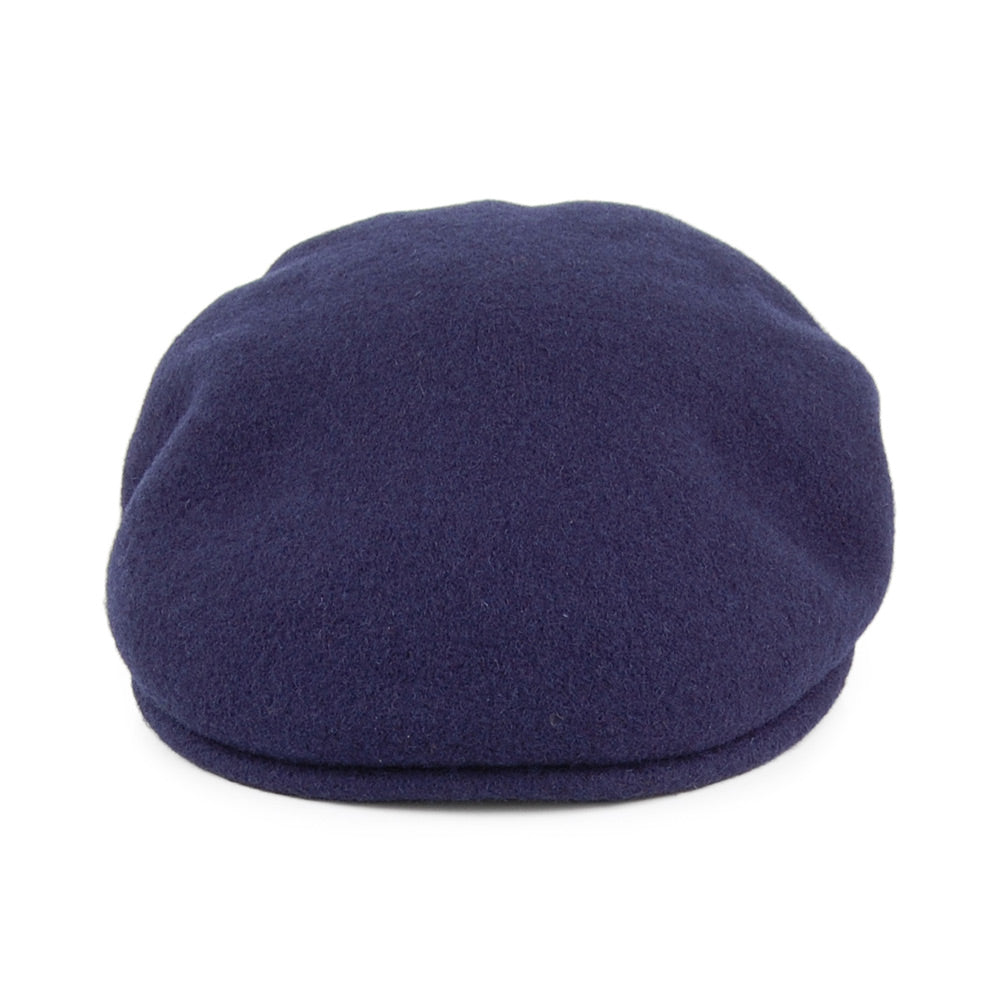 Gorra plana clásica de lana de Jaxon & James - Azul Marino
