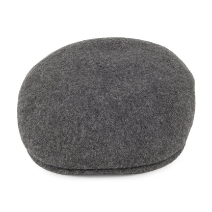 Gorra plana clásica de lana de Jaxon & James - Antracita