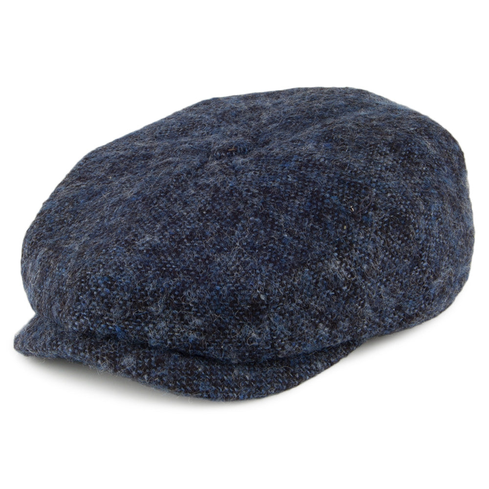 Gorra Newsboy Hatteras de Tweed Donegal de Stetson - Azul