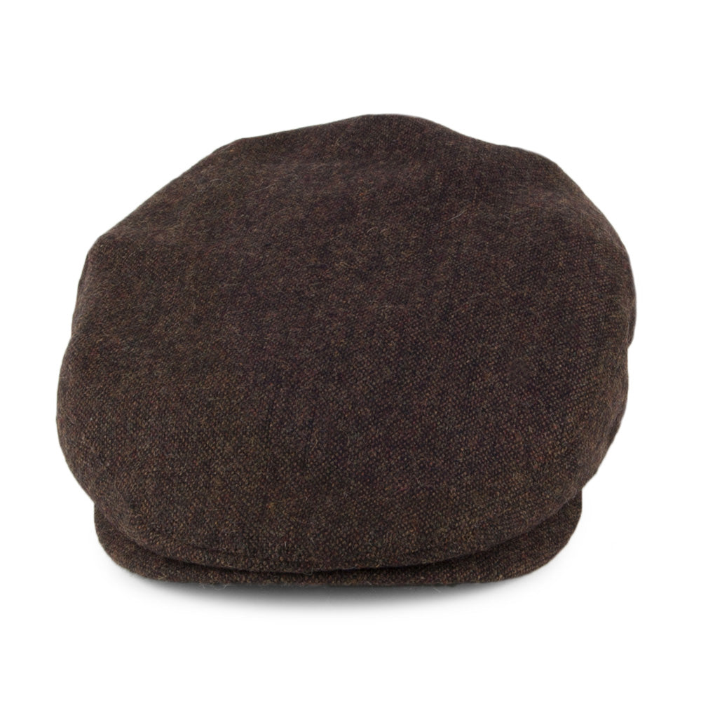 Gorra plana Hooligan Marl de Brixton - Mezcla de Marrones
