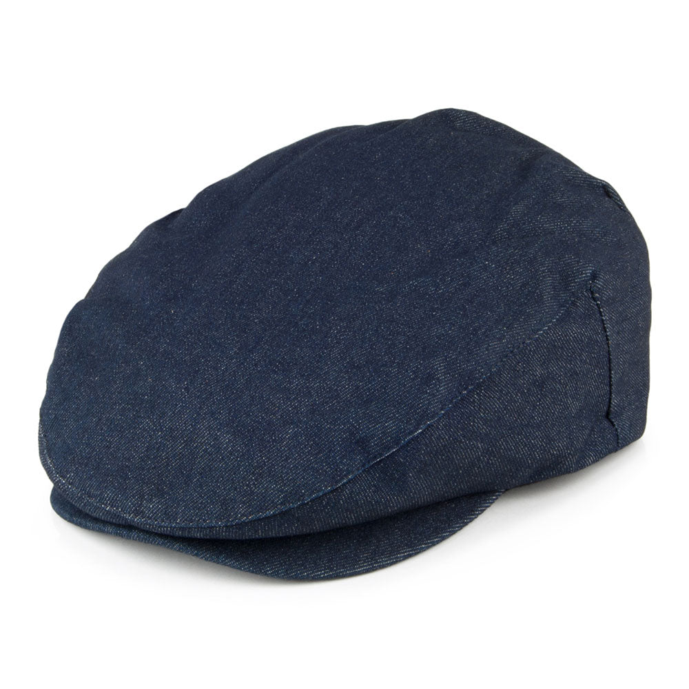 Gorra plana Hooligan de Brixton - Vaquero