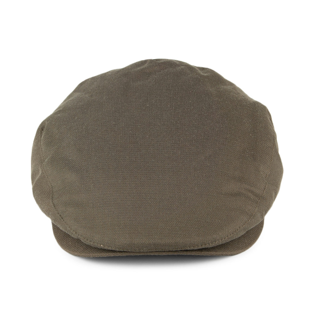 Gorra plana Hooligan de Brixton - Verde Oliva