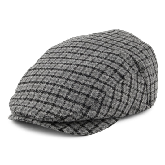 Gorra plana Hooligan de Brixton - Gris-Antracita