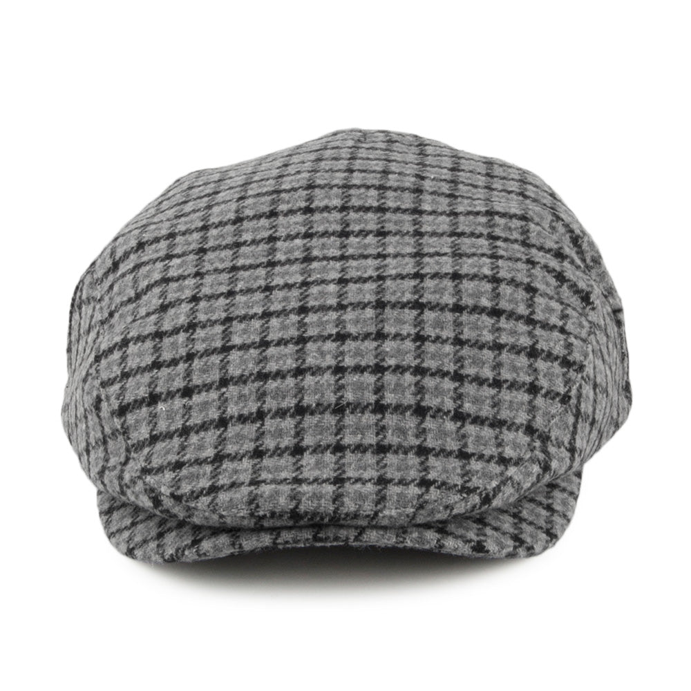 Gorra plana Hooligan de Brixton - Gris-Antracita