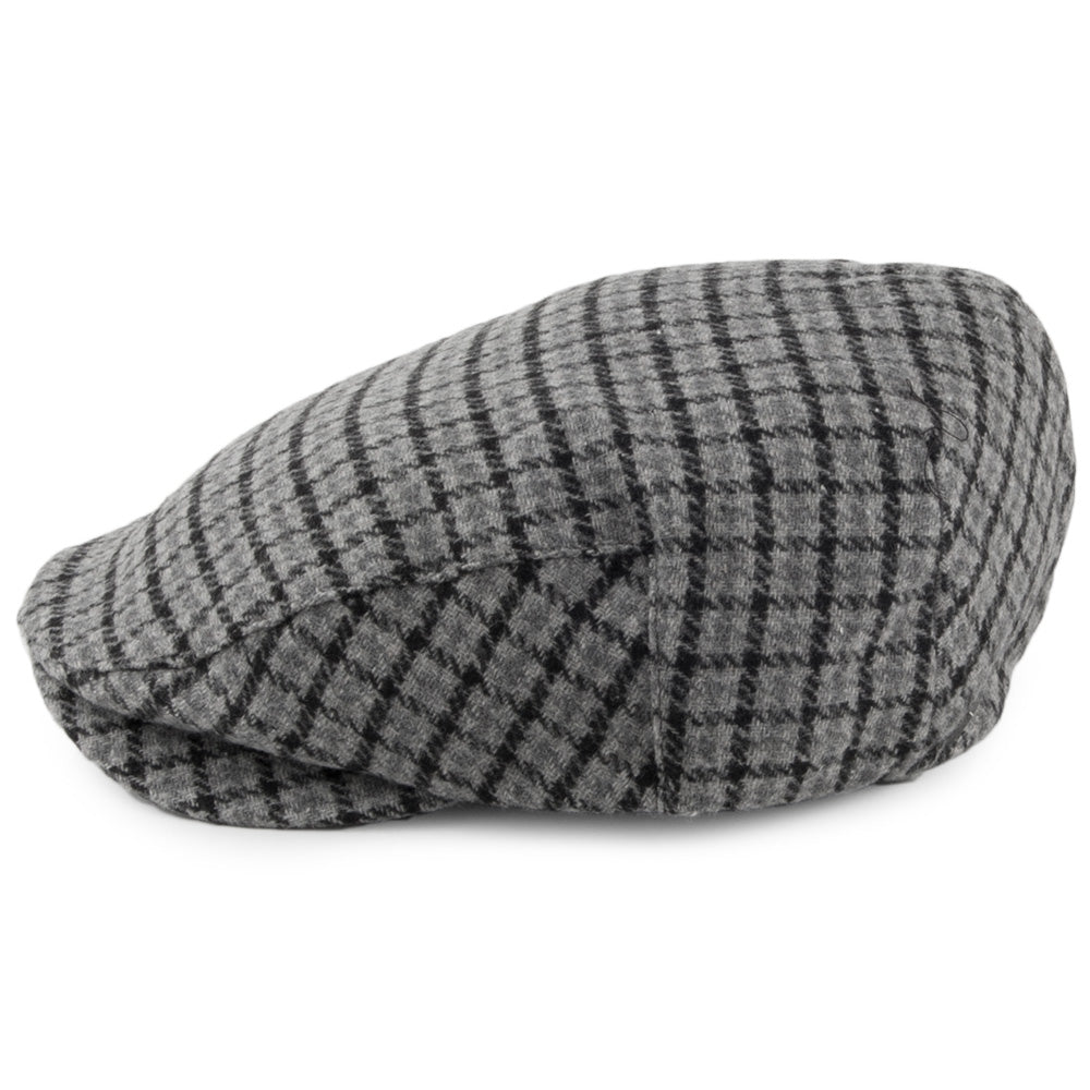 Gorra plana Hooligan de Brixton - Gris-Antracita