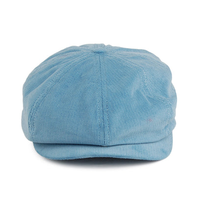 Gorra Newsboy Brood de pana de Brixton - Azul Cielo