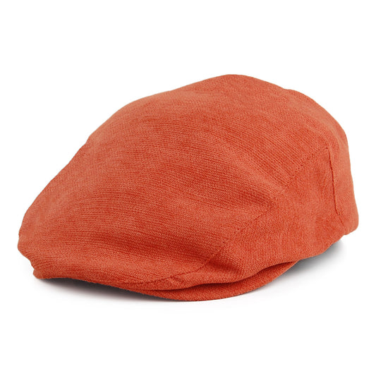 Gorra plana Hooligan de Brixton - Terracota