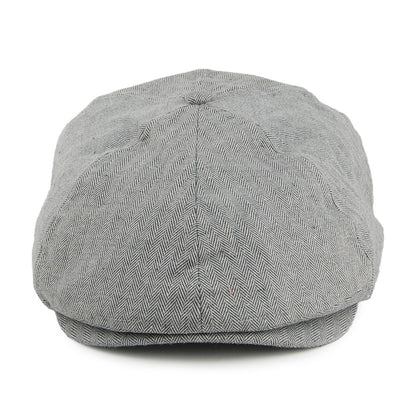 Gorra Newsboy Jamaica diseño de espiga de Barts - Gris