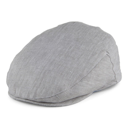 Gorra plana de lino de Failsworth - Gris Claro