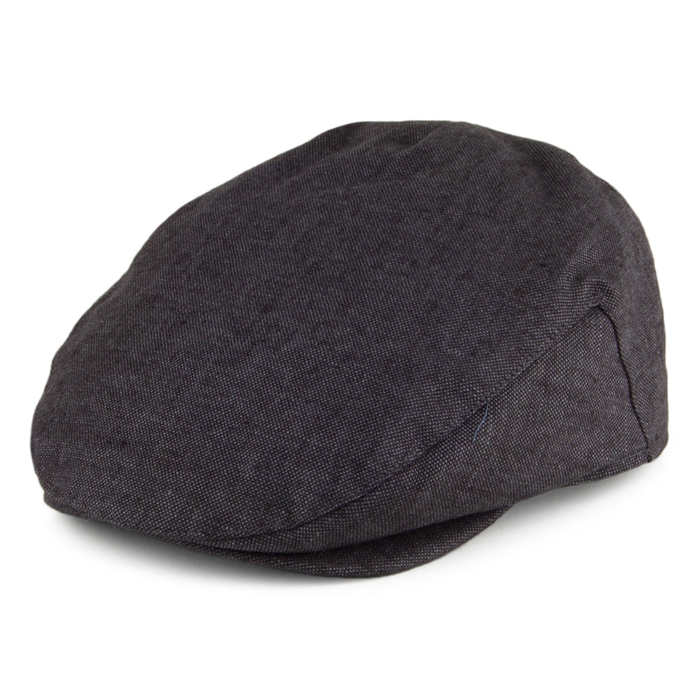 Gorra plana de lino de Failsworth - Antracita