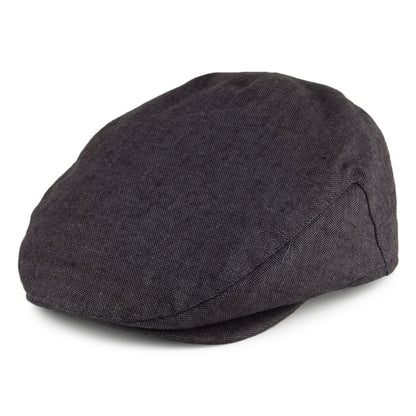 Gorra plana de lino de Failsworth - Antracita
