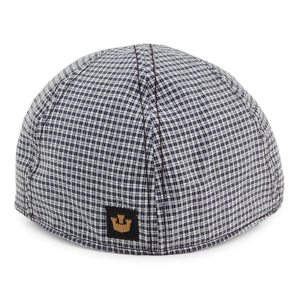 Gorra plana Fridays a cuadros de Goorin - Gris