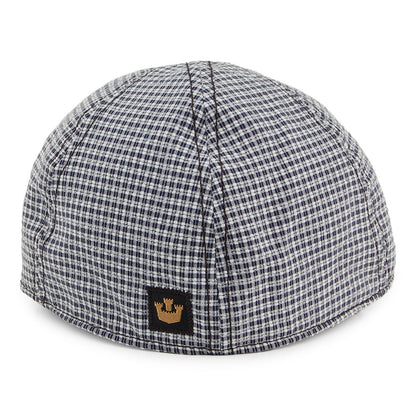 Gorra plana Fridays a cuadros de Goorin - Gris