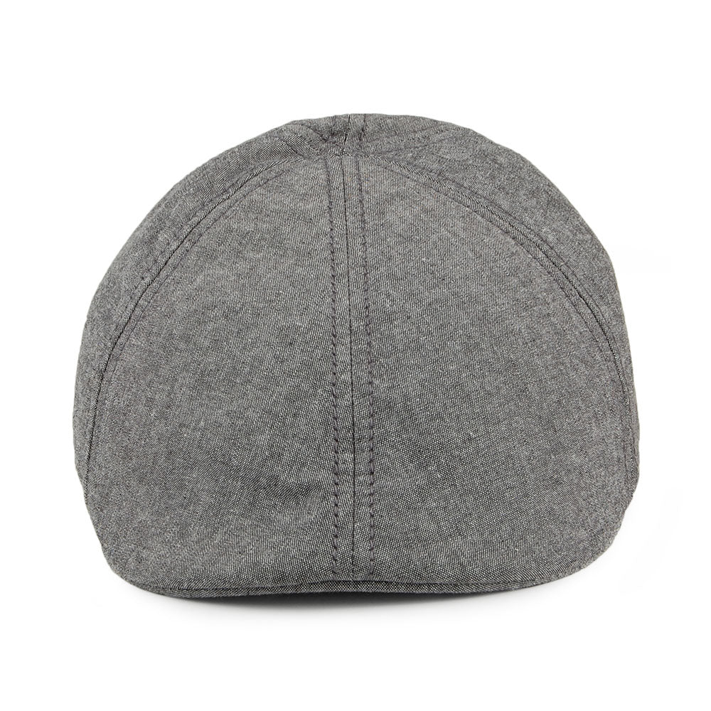 Gorra plana Mr. Bang de algodón de Goorin - Negro Lavado