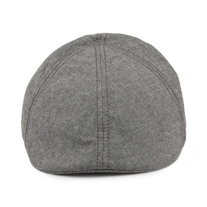 Gorra plana Mr. Bang de algodón de Goorin - Negro Lavado