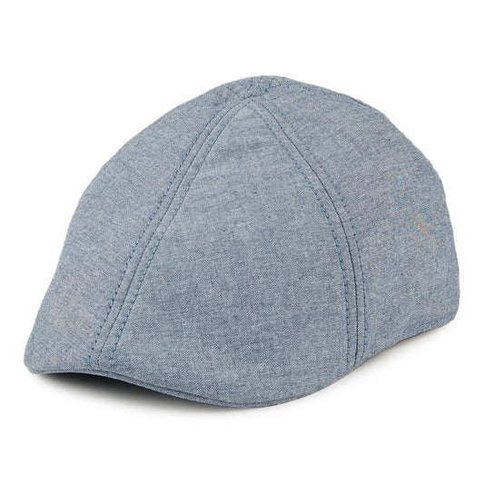 Gorra plana Mr. Bang de algodón de Goorin - Azul Lavado