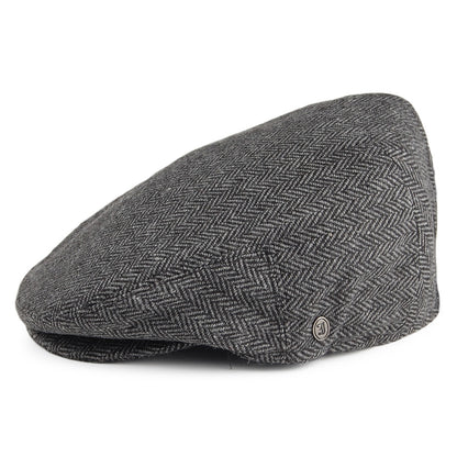 Gorra plana Classic diseño de espiga de Jaxon & James - Gris