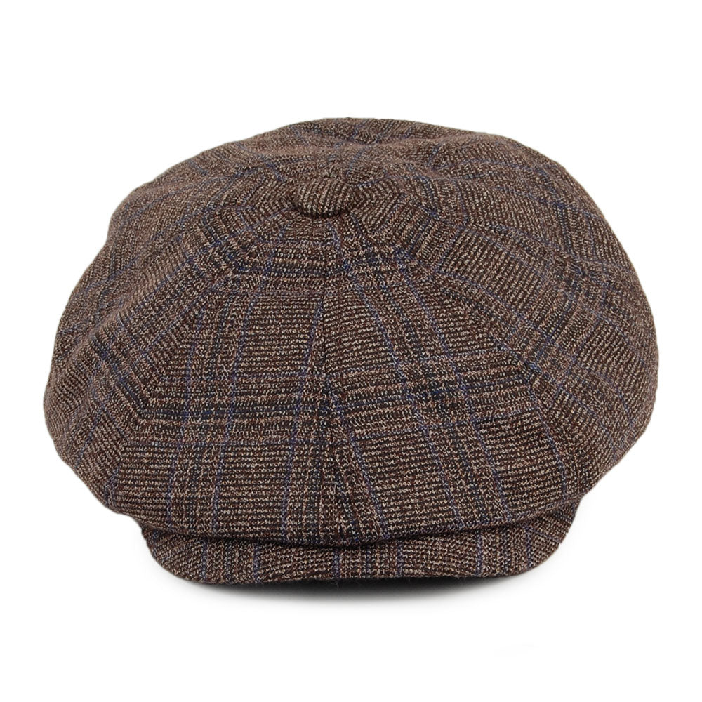 Gorra Newsboy Zeff de Bailey - Marrón-Azul
