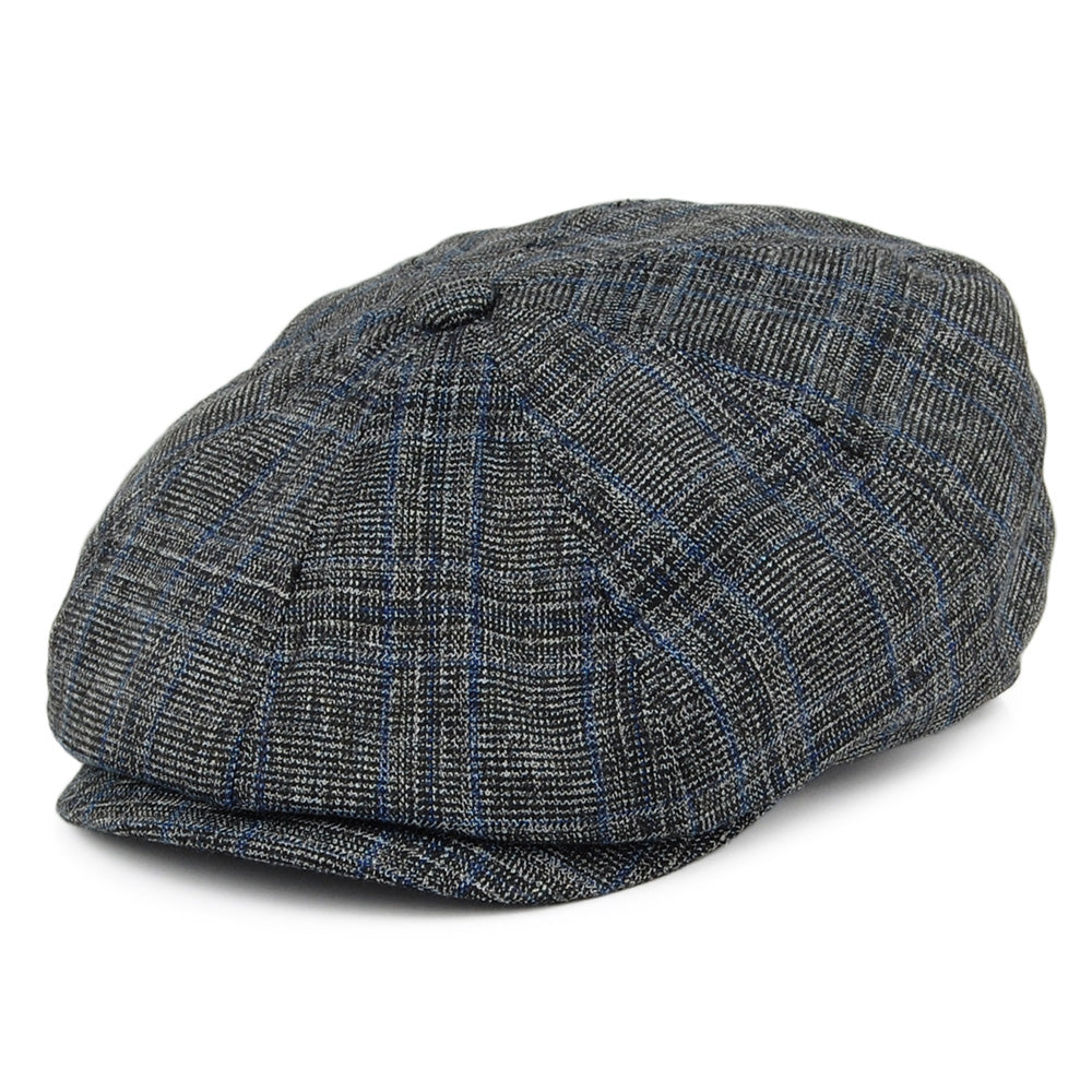 Gorra Newsboy Zeff de Bailey - Gris-Negro