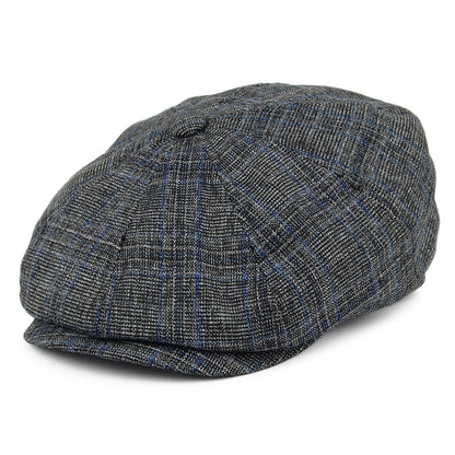 Gorra Newsboy Zeff de Bailey - Gris-Negro