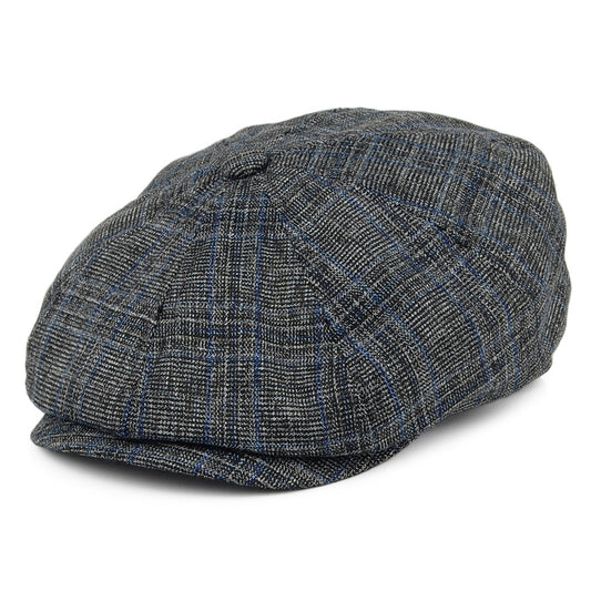 Gorra Newsboy Zeff de Bailey - Gris-Negro