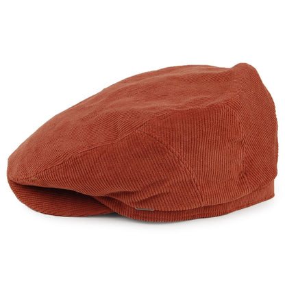 Gorra plana Ixia de pana de Barts - Rojo Óxido