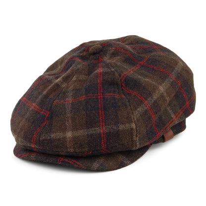 Gorra Newsboy Jamaica a cuadros de Barts - Verde Militar