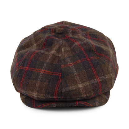 Gorra Newsboy Jamaica a cuadros de Barts - Verde Militar