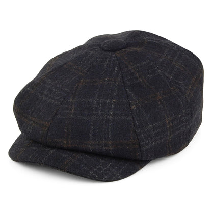 Gorra Newsboy Deanscroft a cuadros de Joules - Azul Marino