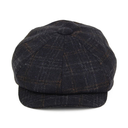 Gorra Newsboy Deanscroft a cuadros de Joules - Azul Marino