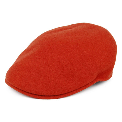Gorra plana 504 de lana de Kangol - Rojo Óxido