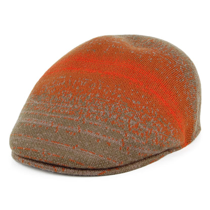 Gorra plana Morse efecto degradado 507 de Kangol - Oliva-Ladrillo