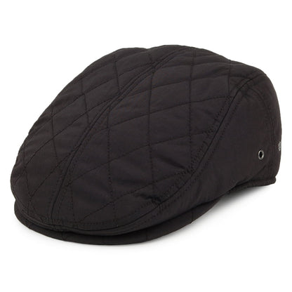 Gorra plana Hidden Layers Driving con orejeras de Kangol - Negro
