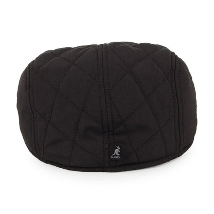 Gorra plana Hidden Layers Driving con orejeras de Kangol - Negro