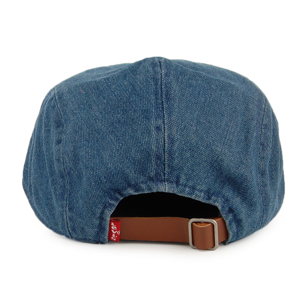 Gorra plana Driver de tejido vaquero de Levi's - Vaquero