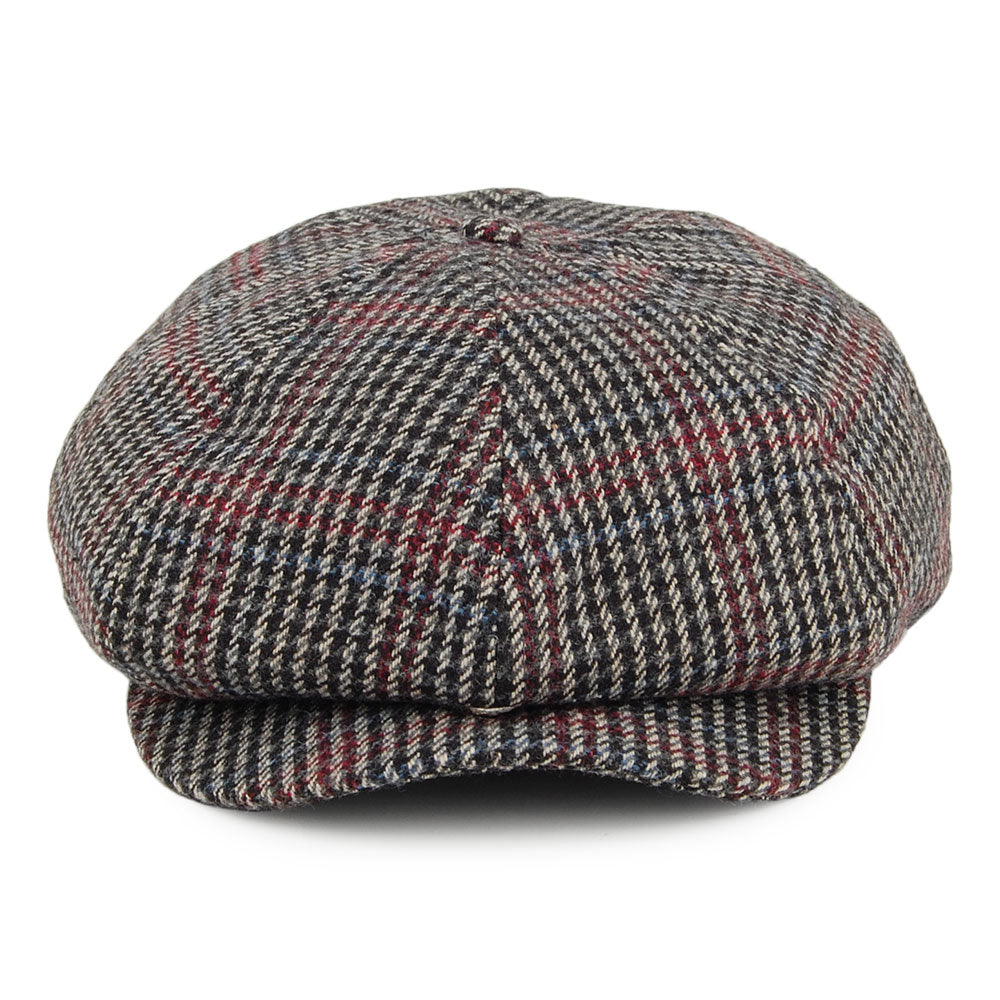 Gorra Newsboy Brood Ajustable pata de gallo de Brixton - Azul Marino