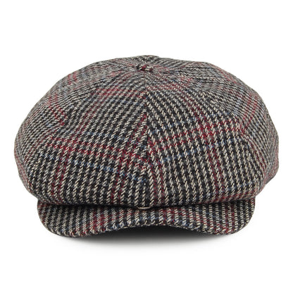 Gorra Newsboy Brood Ajustable pata de gallo de Brixton - Azul Marino