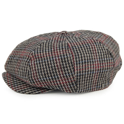 Gorra Newsboy Brood Ajustable pata de gallo de Brixton - Azul Marino