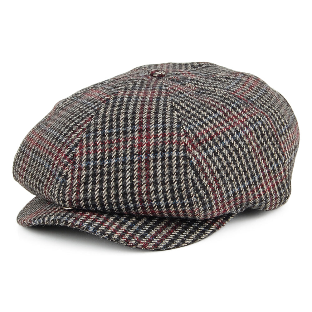 Gorra Newsboy Brood Ajustable pata de gallo de Brixton - Azul Marino