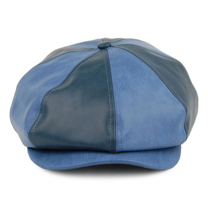 Gorra Newsboy Brood Multi-Paneles de Brixton - Azul Marino